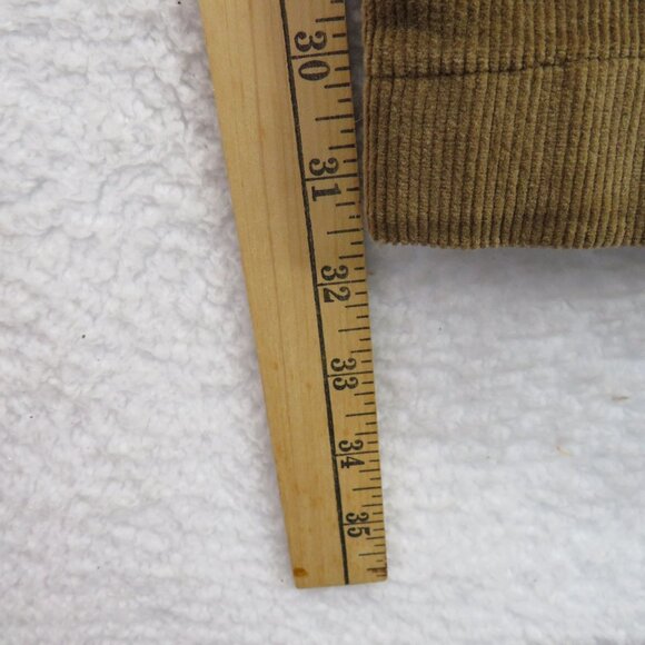 New Roundtree Yorke Pants Size 38 x 34 Brown Luxury Corduroy Stewart Classic Fit - Picture 11 of 11